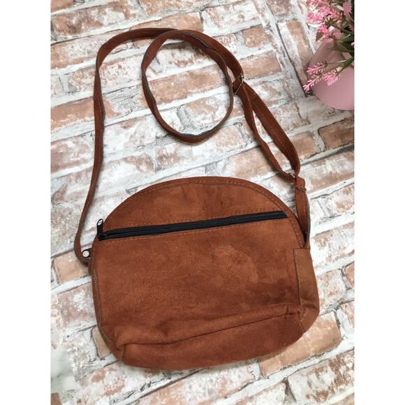 Handmade Mexican Embroidered Sm Purse Crossbody Bag Floral Multicolor Boho Purse - Picture 4 of 6